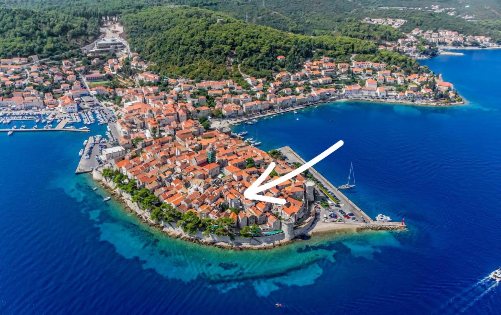 Apartment Revelin In Old Town Korcula Екстериор снимка